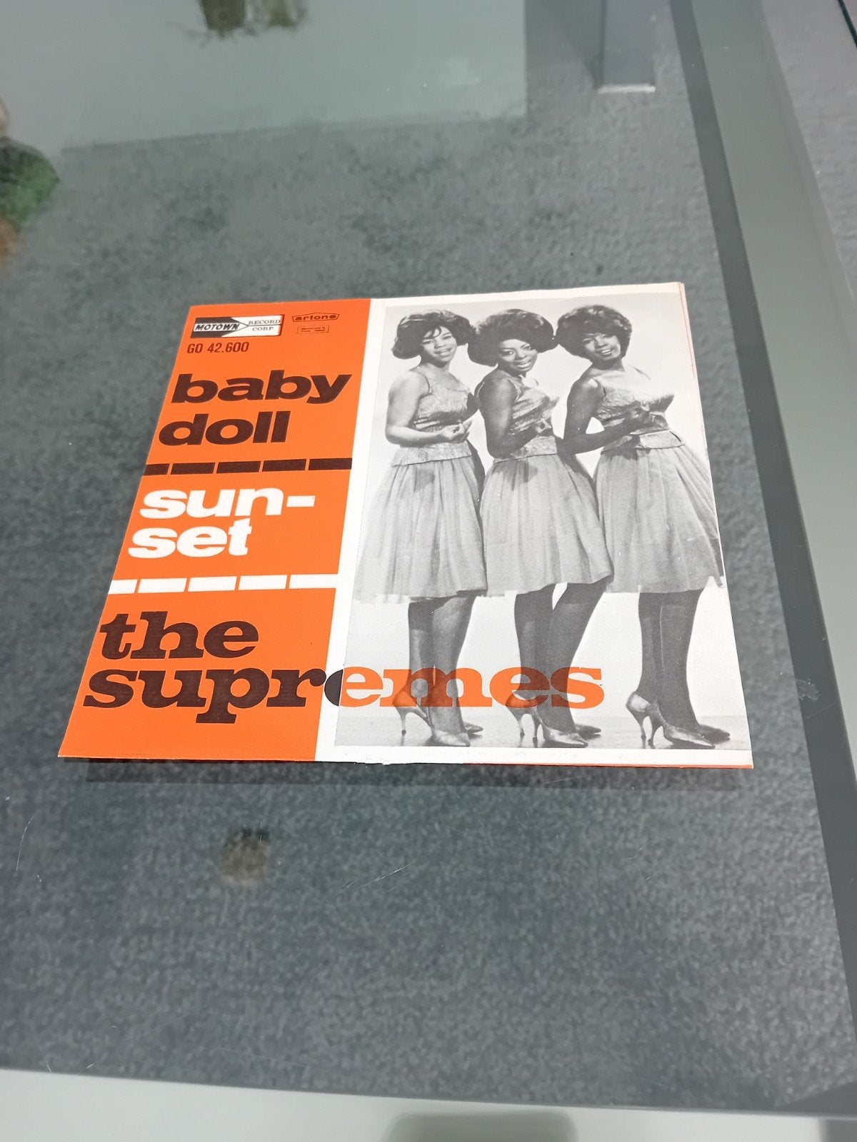 The Supremes,Baby Doll/Sunset., 7 inch, Ophalen of Verzenden, Zo goed als nieuw, Beschermende buitenhoes