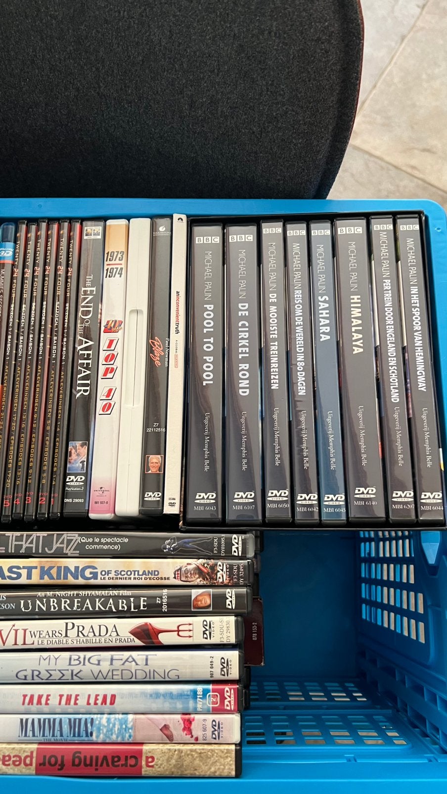 DVD’s veel topfilms, Alle leeftijden, Ophalen, Zo goed als nieuw