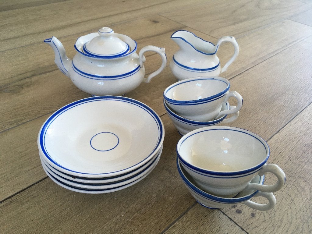 Antiek Servies Petrus Regout & Co Maastricht, Antiek en Kunst, Ophalen of Verzenden