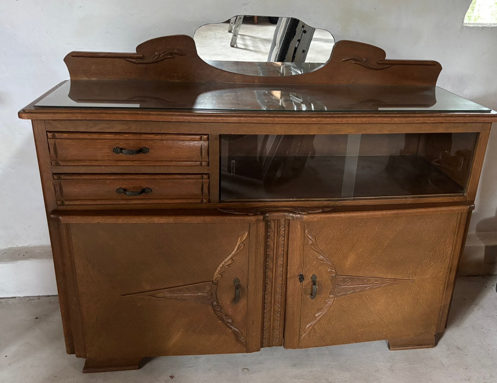 Prachtig antiek dressoir, Huis en Inrichting, Kasten | Dressoirs, Ophalen, Gebruikt, Klassiek