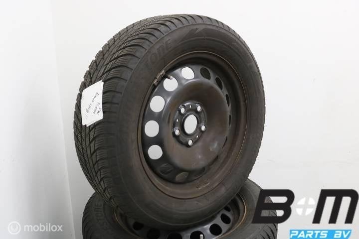 Winter! Org. 16 inch velgen Audi Q2 - VW T-Roc! 5Q0601027CA, Gebruikt, 16 inch, Banden en Velgen