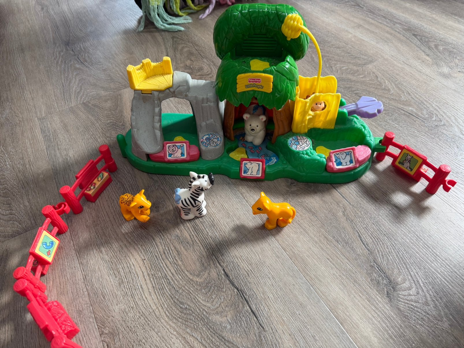 Little People dierentuin, Kinderen en Baby's, Ophalen, Zo goed als nieuw, Speelset