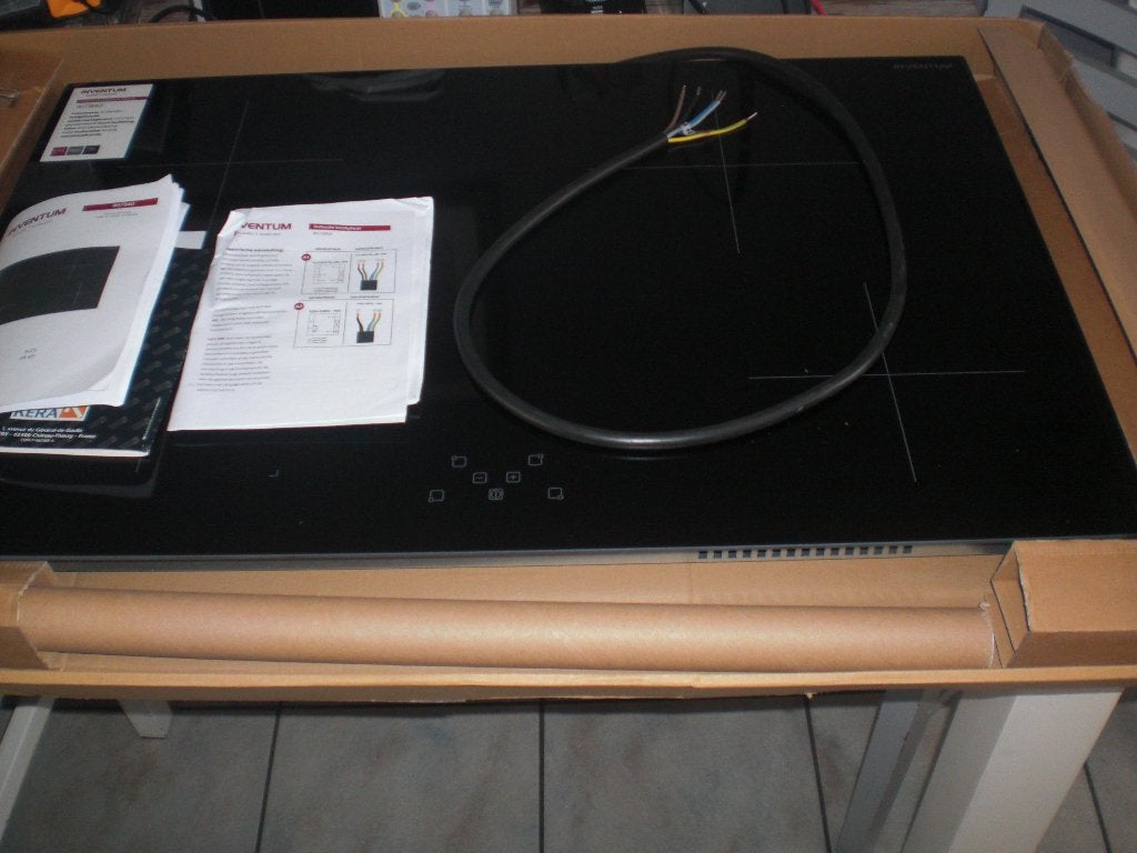 nieuw kookplaat van inventum 78 x 52  inductie, Witgoed en Apparatuur, Kookplaten, Ophalen, Nieuw, 4 kookzones, Energieklasse A of zuiniger
