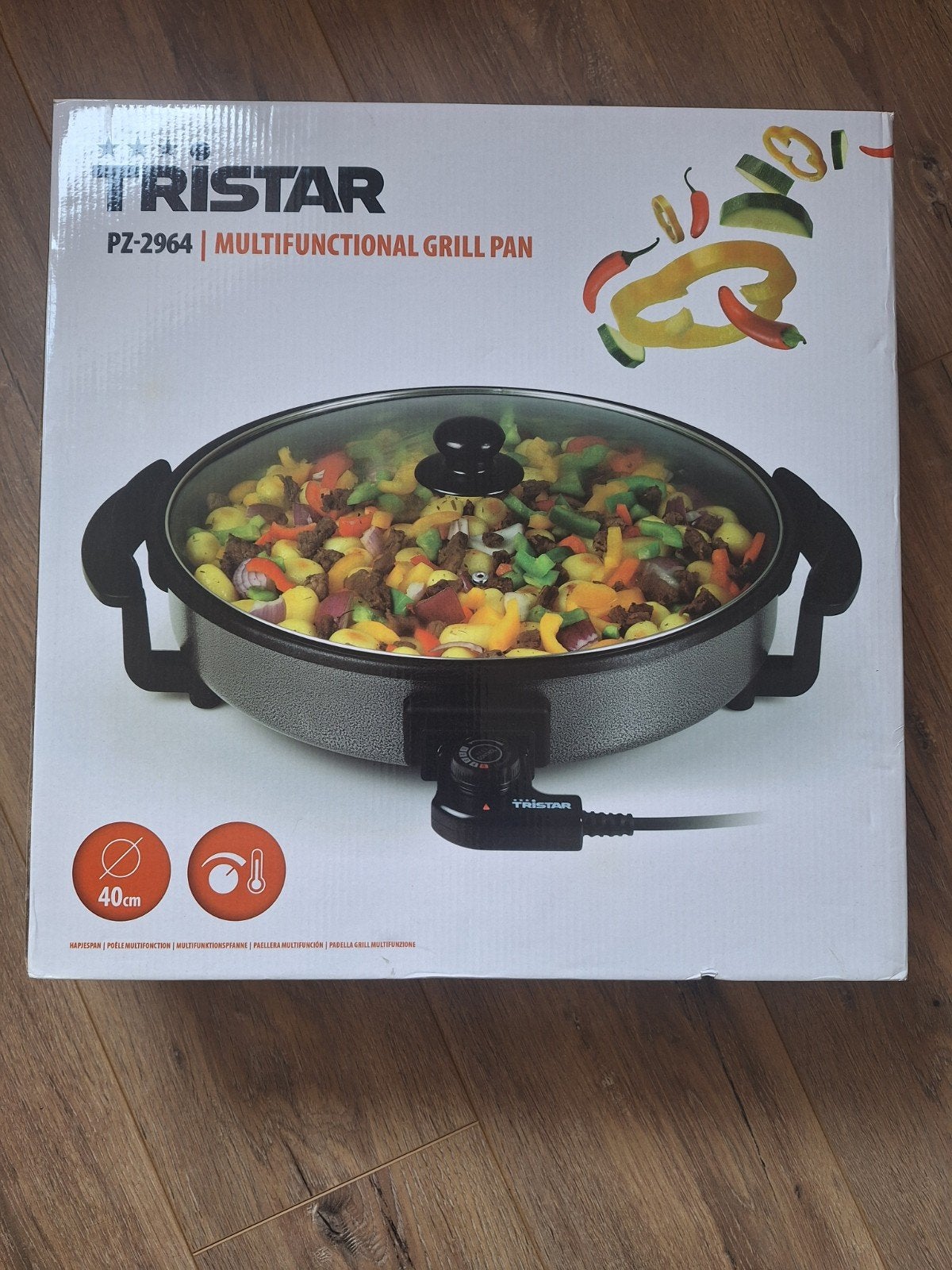 Hapjes grill pan, Witgoed en Apparatuur, Ophalen, Nieuw, 4 t/m 7 personen