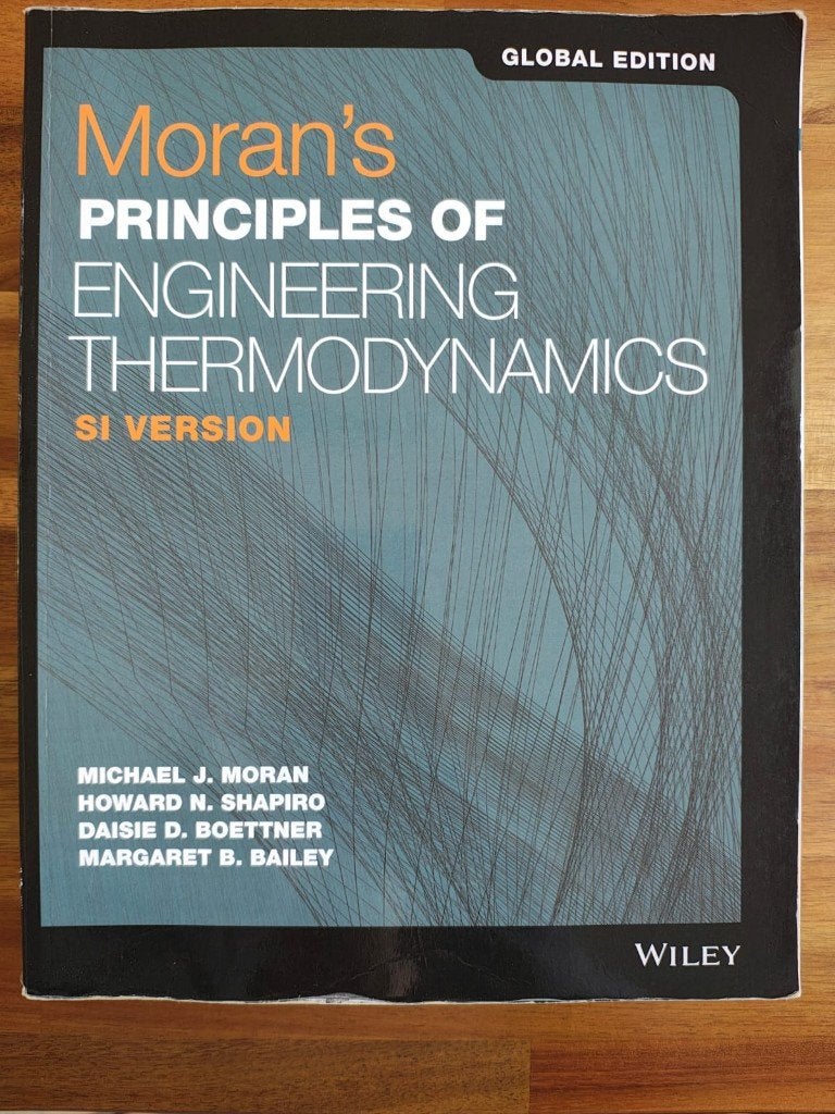 Moran's Principles of Engineering Thermodynamics, Gelezen, Ophalen of Verzenden, WO, Moran, Shapiro, Boettner en Bailey