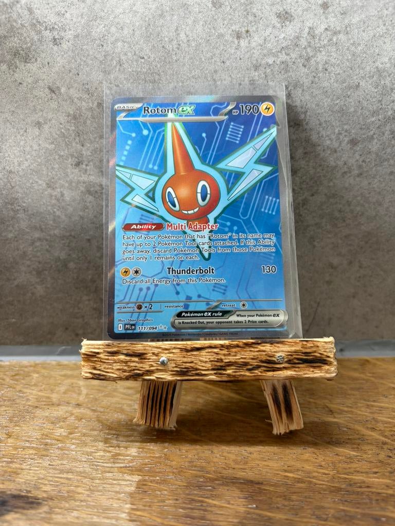Pokemon rotom ex, Verzenden, Nieuw, Losse kaart, Foil