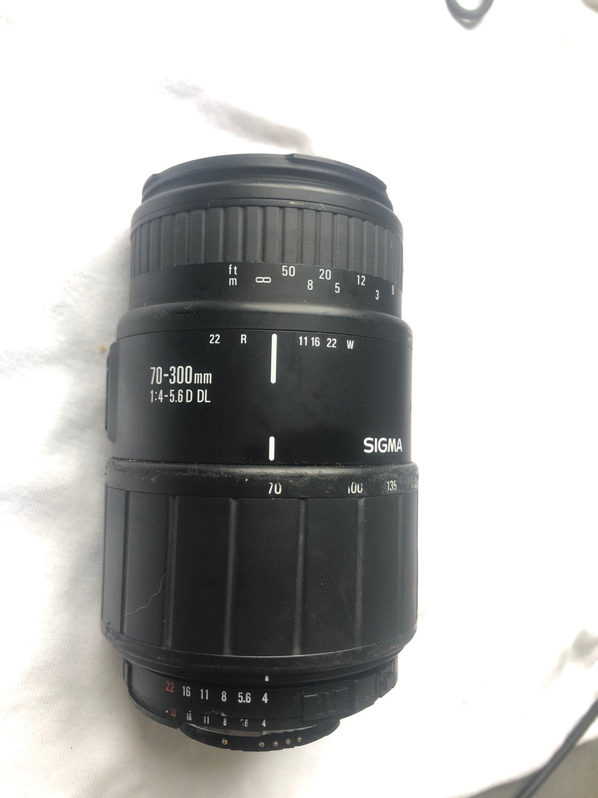 Sigma 70-300mm f/4-5.6 D DL Telelens voor Nikon, Gebruikt, Sigma, Overige vattingen, Zoom