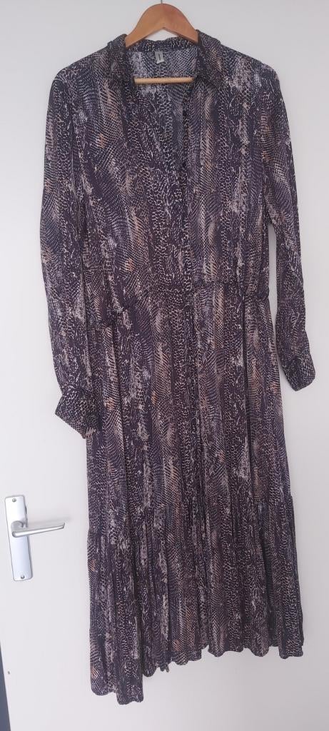Soyaconcept jurk met slangenprint, Soyaconcept, Zwart, Maat 42/44 (L), Ophalen of Verzenden