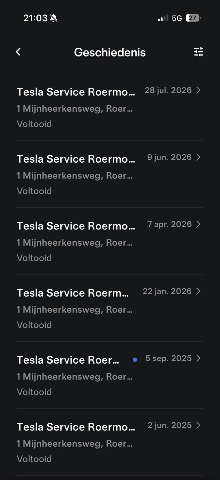 Foto 21 van Tesla Model X 100D HW-3 6p 2017