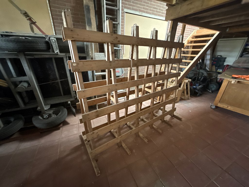 Glasbok hout, Ophalen, Gebruikt, 80 tot 120 cm, Gevelraam of Ruit