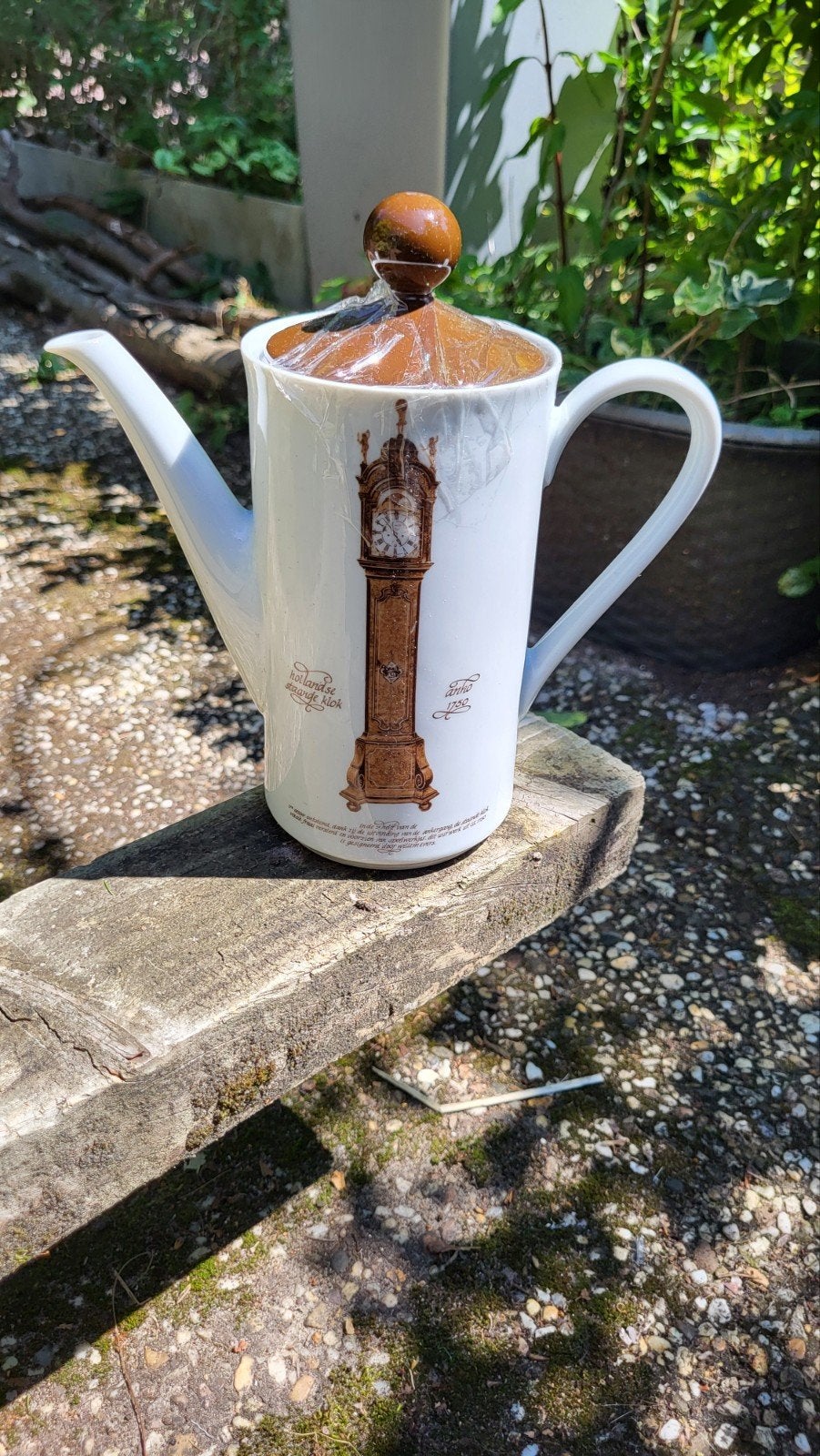 Huizen- Gratis Vintage Theepot, Ophalen