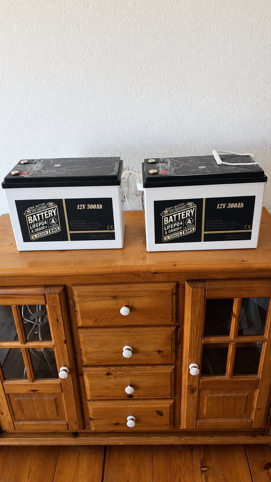 12V 300Ah PREMIUM LiFePO4 ACCU – SMART BMS + BLUETOOTH, Ophalen of Verzenden, Nieuw
