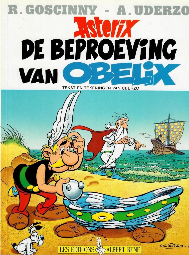 Asterix 30 - De beproeving van Obelix - SC 1e druk BNS, Boeken, Eén stripboek, Ophalen of Verzenden, Zo goed als nieuw, Goscinny & Uderzo