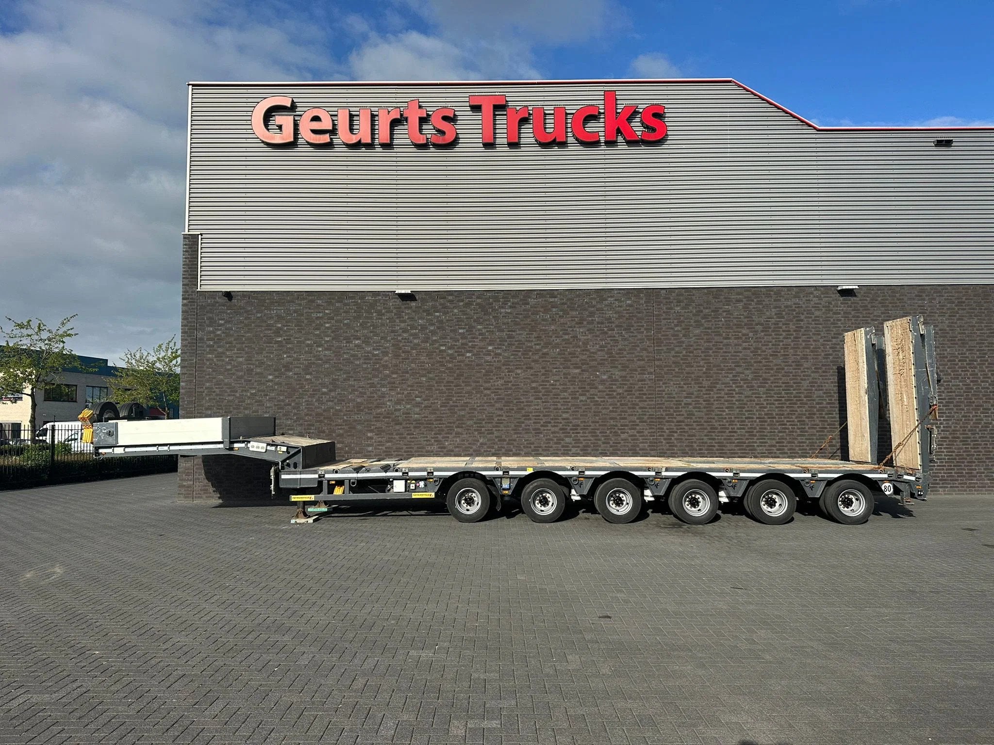 Faymonville MULTI 6 ASSER EXTENDABLE SEMI DIEPLADER/TIEFLADE, Auto's, Overige brandstoffen, Bedrijf, Zilver of Grijs, Aanhangers en Opleggers