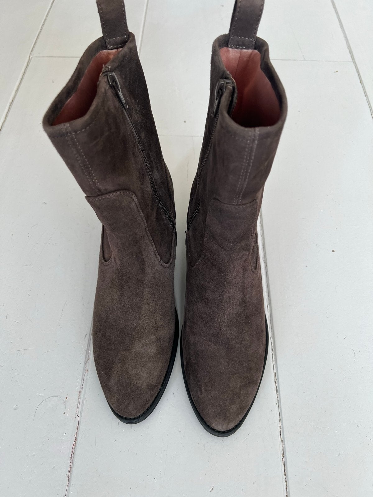 Unisa Spaanse schoenen maat 39, Ophalen of Verzenden, Zo goed als nieuw, Bruin, Lage of Enkellaarzen