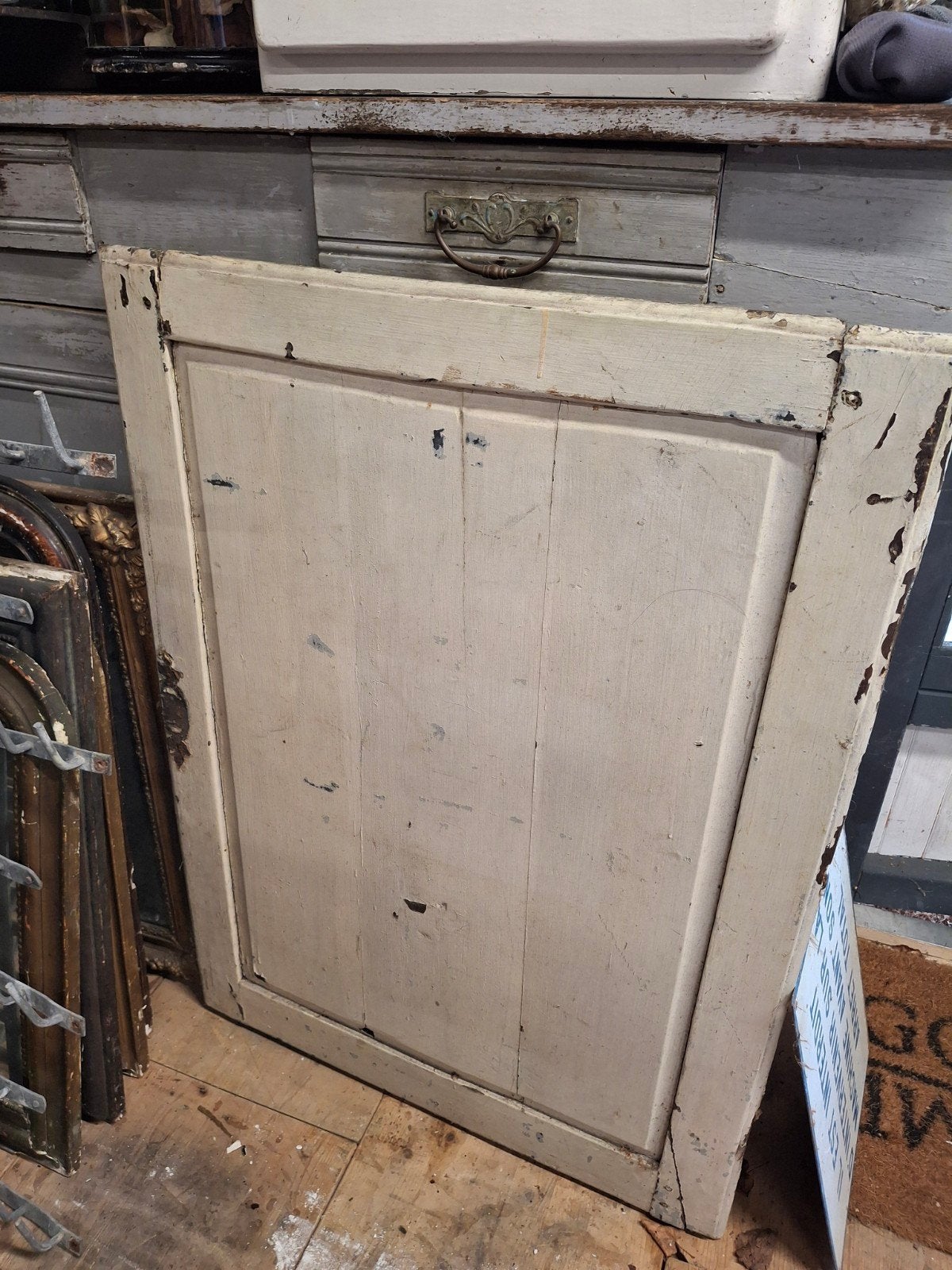 Oud luik houten brocante, Ophalen of Verzenden