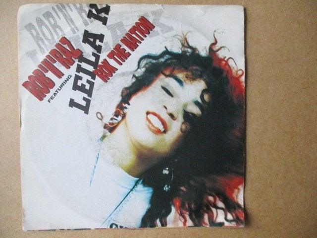 s4147 rob n raz / leila k - rok the nation, Ophalen, Gebruikt, 7 inch, Overige genres