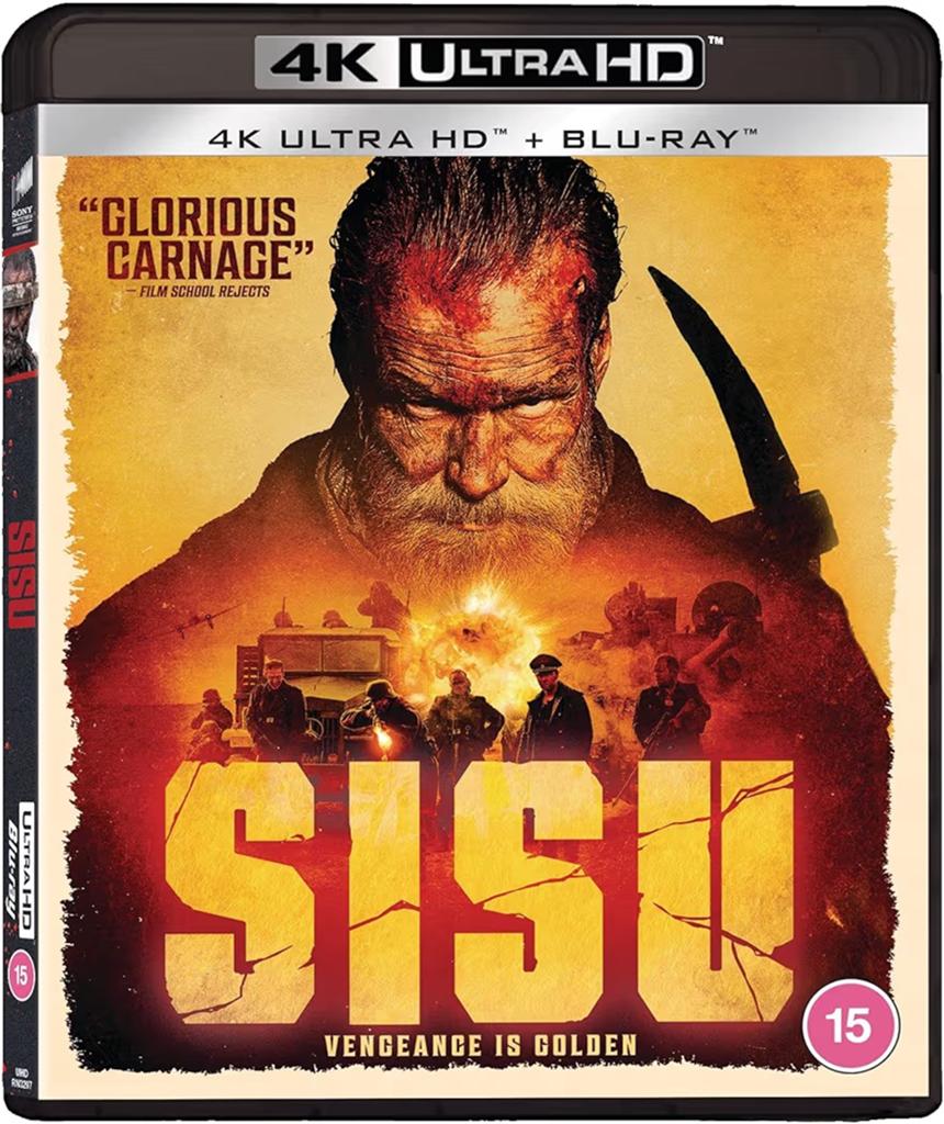 Sisu 1+2 Filmset 4K UHD/Ultra HD Blu-Ray UK (Seal), Cd's en Dvd's, Blu-ray, Nieuw in verpakking, Actie, Ophalen of Verzenden