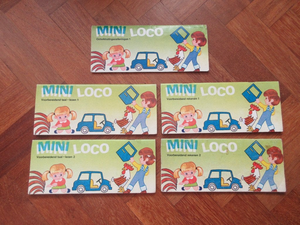 5 x boekjes Loco Mini  Taal / Rekenen, Ophalen of Verzenden, Gebruikt, Taal en Lezen