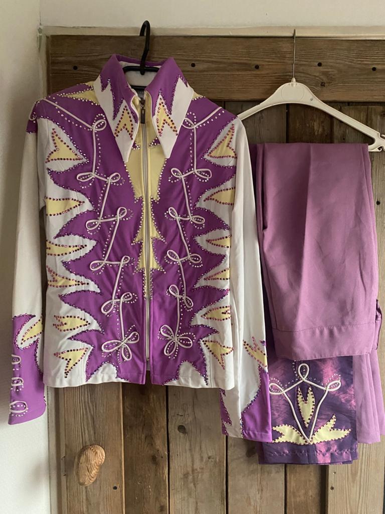 Western show wedstrijd blouse maat 40, Ophalen of Verzenden, Zo goed als nieuw, Maat 38/40 (M), Overige typen