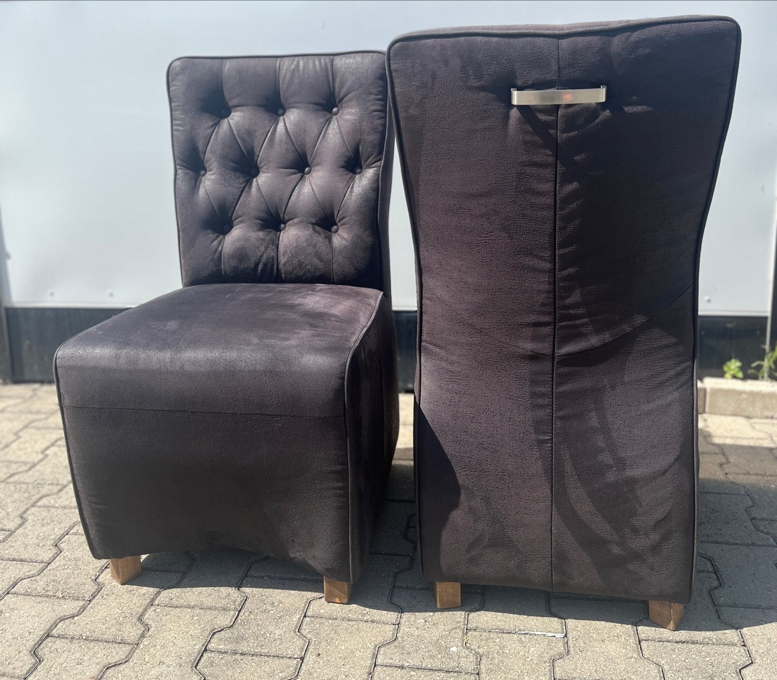 2 mooie stoelen, zo goed als nieuw, Huis en Inrichting, Stoelen, Ophalen, Twee, Zwart, Zo goed als nieuw