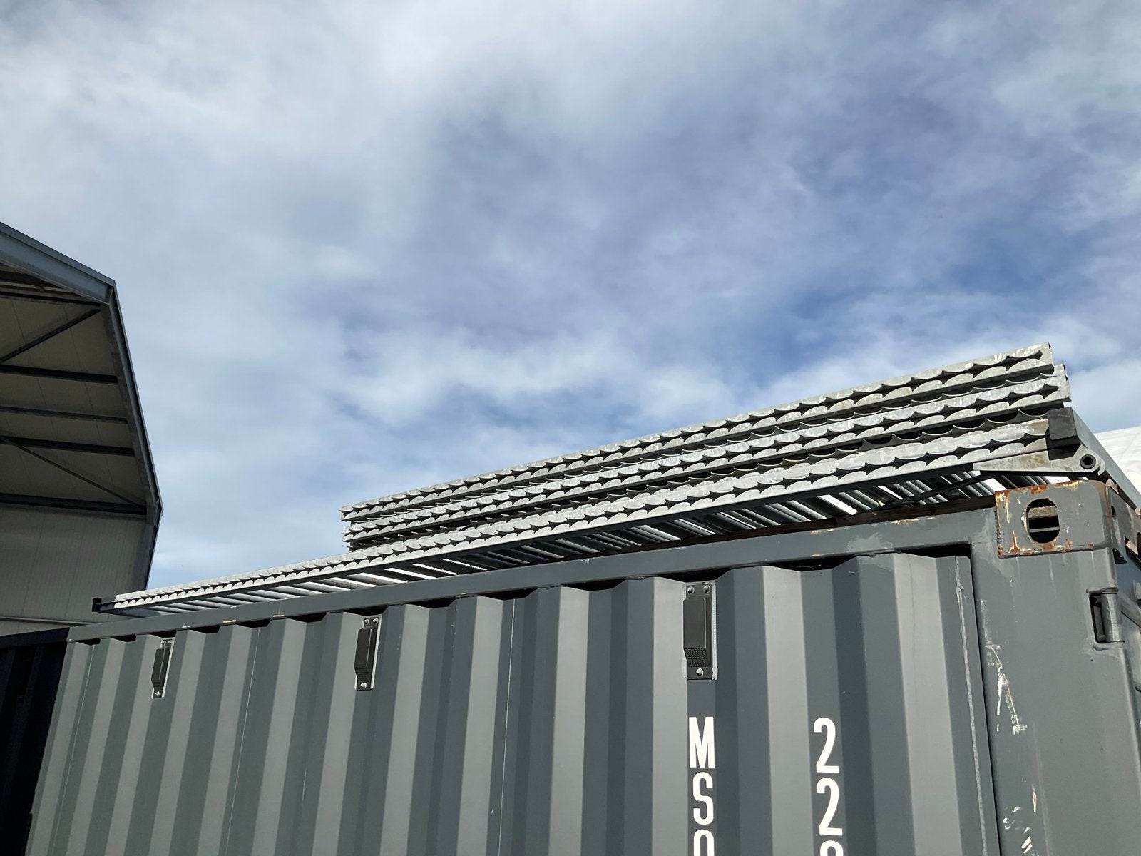 Hek werk met poort 4 mtr en 4 mtr hek en poort, Doe-het-zelf en Verbouw, Metalen, Ophalen of Verzenden, Gebruikt, IJzer