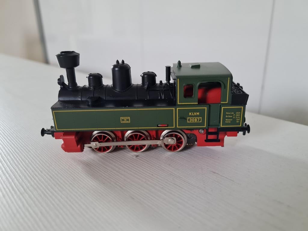 Nette Märklin KLVM stoomloc 3087, Hobby en Vrije tijd, Modeltreinen | H0, Wisselstroom, Gebruikt, Locomotief, Ophalen of Verzenden