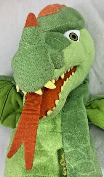 Efteling Dushi draak handpop pluche knuffel sprookjesboom, Coolsingel 104, 3011 AG Rotterdam, Netherlands, Groen, Overige merken