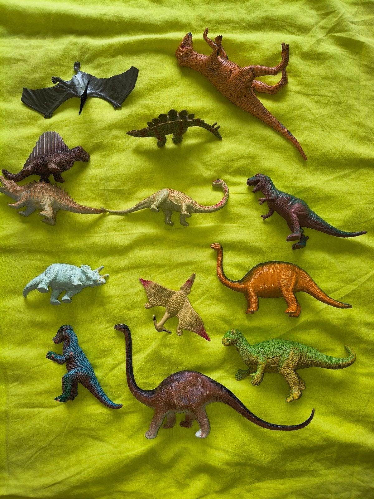 Dinosaurus speelgoed set - 12 stuks, Ophalen of Verzenden, Gebruikt, Jongen of Meisje