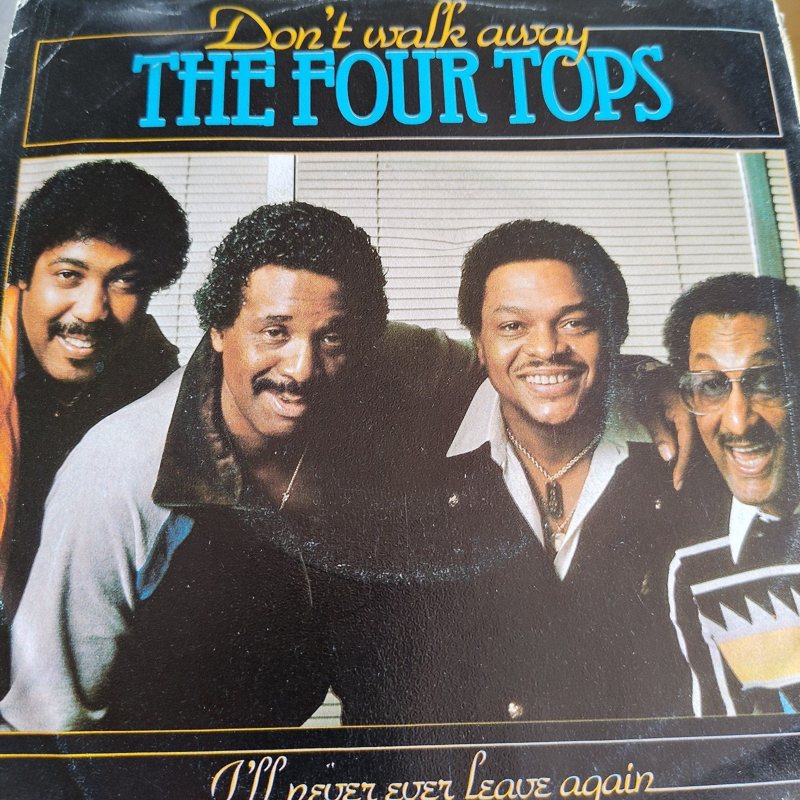 The Four Tops - Don't Walk Away/ I'll Never Ever Leave Again, Gebruikt, 7 inch, EP, R&B en Soul