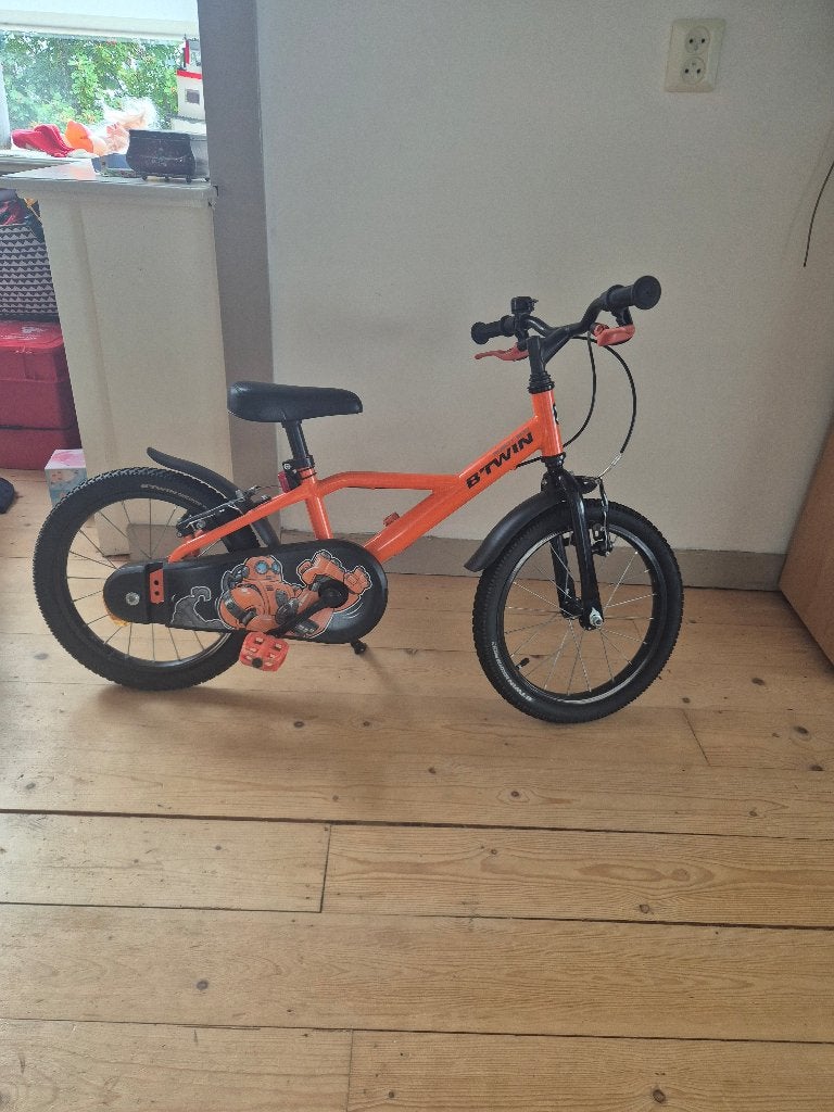 Kinderfiets 16 inch, Ophalen of Verzenden, Gebruikt, Minder dan 16 inch