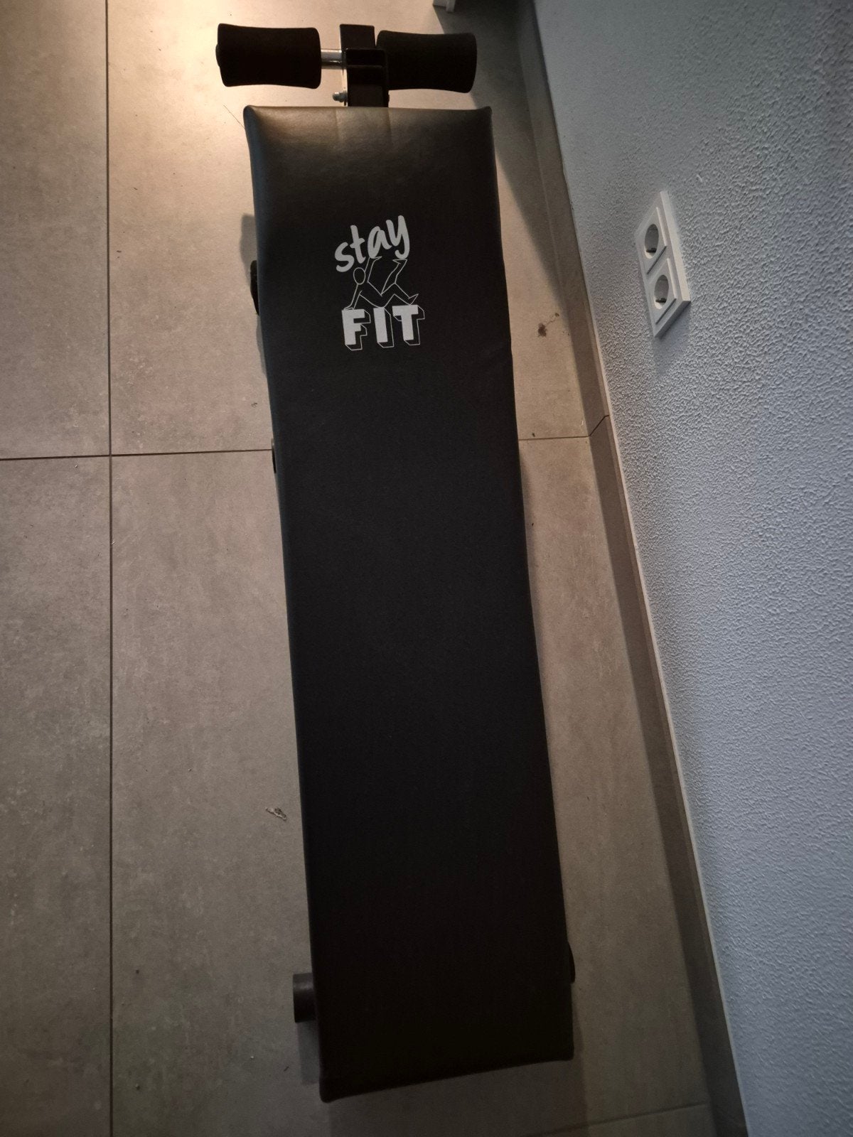 Fitness bankje, Sport en Fitness, Ophalen, Zo goed als nieuw, Fitnessbank