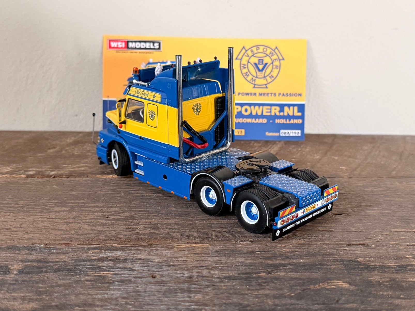 WSI - Scania 143 Torpedo V8 Power, Ophalen of Verzenden, Zo goed als nieuw, Bus of Vrachtwagen, Wsi
