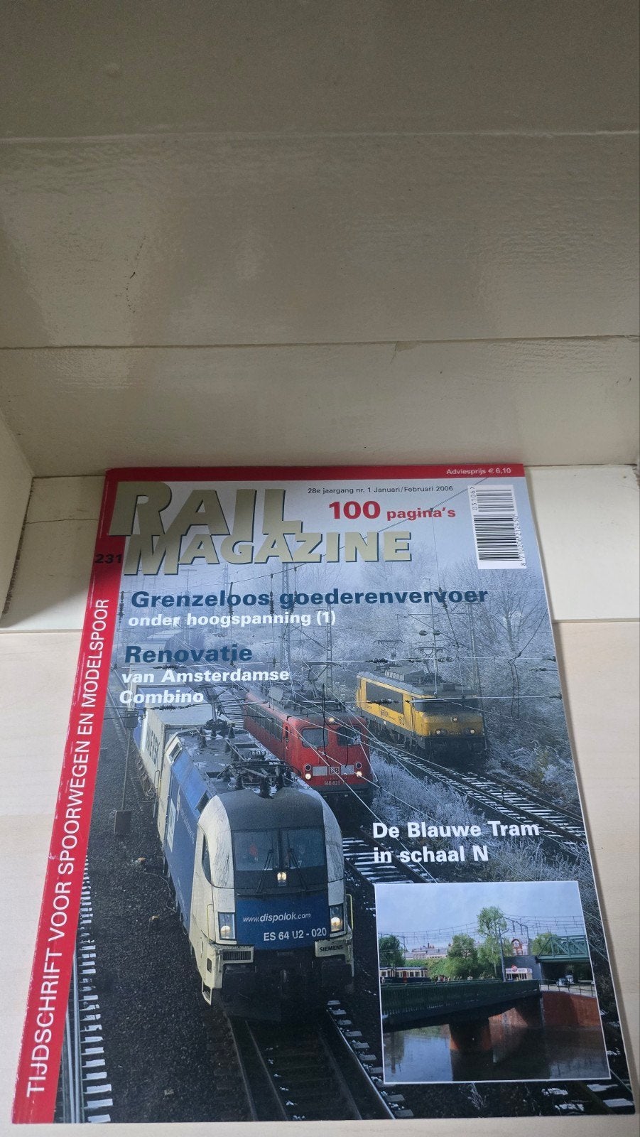 Rail Magazine 231 - Januari/Februari 2006, Ophalen of Verzenden, Overige typen