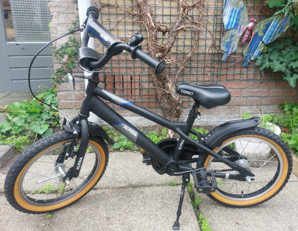 Alpina Comet kinderfiets 16 inch in mooie staat, Fietsen en Brommers, Ophalen, Zo goed als nieuw, Minder dan 16 inch, Alpina