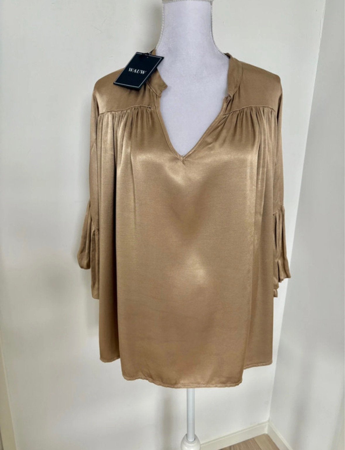 Nieuw mét prijskaartje - WAUW blouse - maat L, Ophalen of Verzenden, Nieuw, Maat 38/40 (M), Overige kleuren