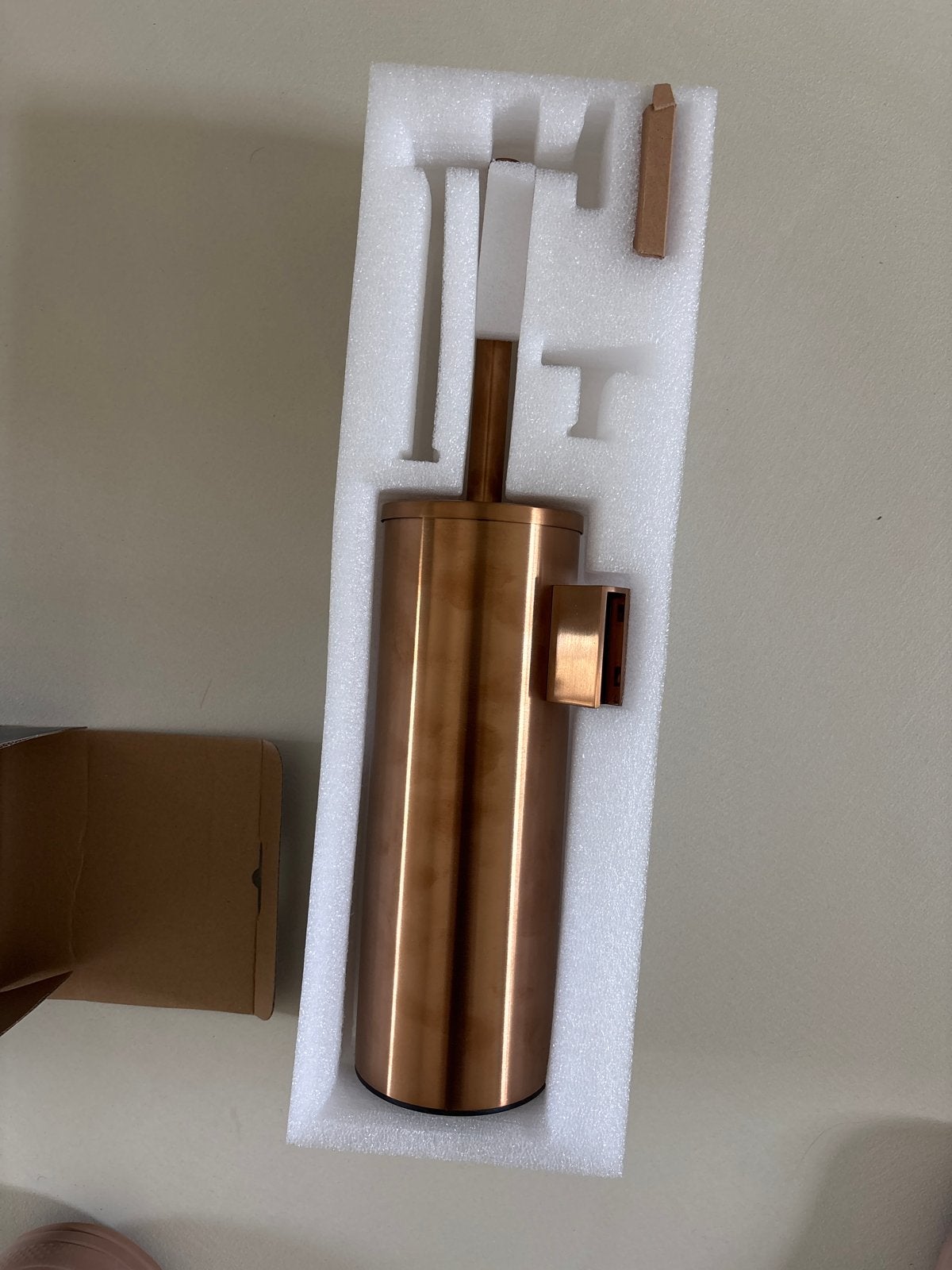 Blaufoss Harmony toiletborstelhouder koper (nieuw), Ophalen, Nieuw, Overige kleuren, Overige typen