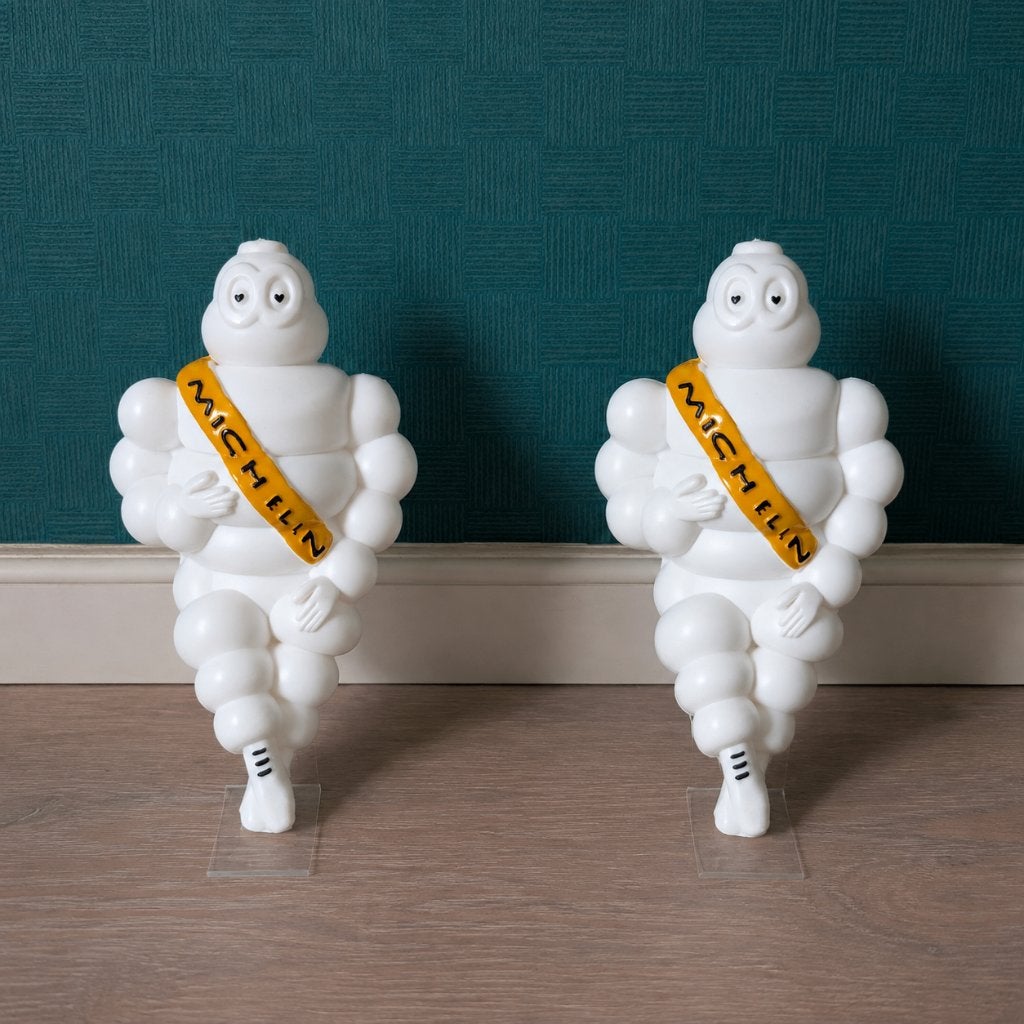 Michelin poppen bibendum 13cm incl. LED – set van 2 stuks, Ophalen of Verzenden, Nieuw, Overige typen