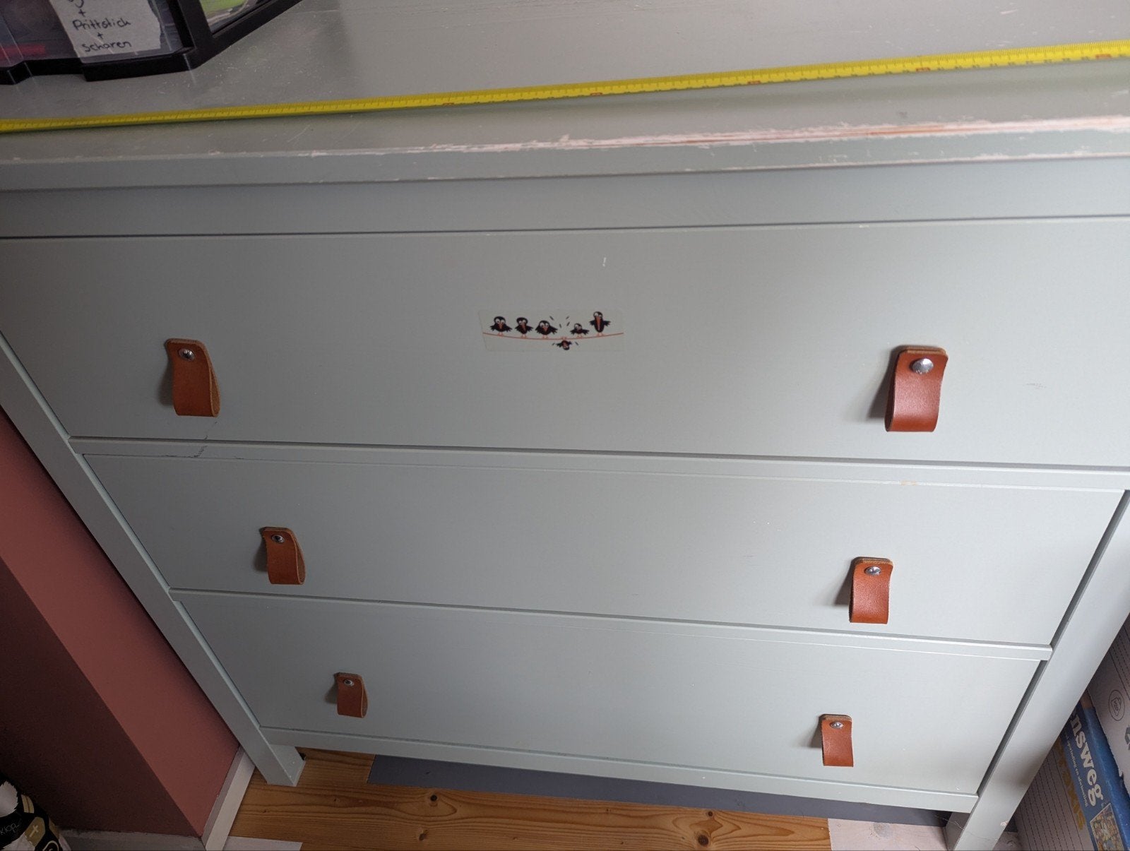 Commode met 3 laden - 107,5x50x96 cm, Gebruikt, 100 tot 150 cm, Ophalen of Verzenden, 3 of 4 laden