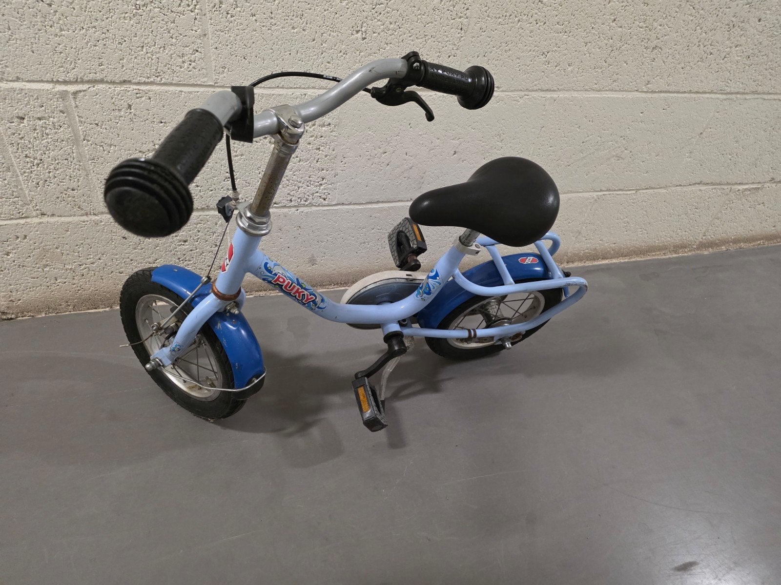Puky kinderfiets - Blauw - 12 inch, Ophalen, Terugtraprem, Gebruikt, Puky