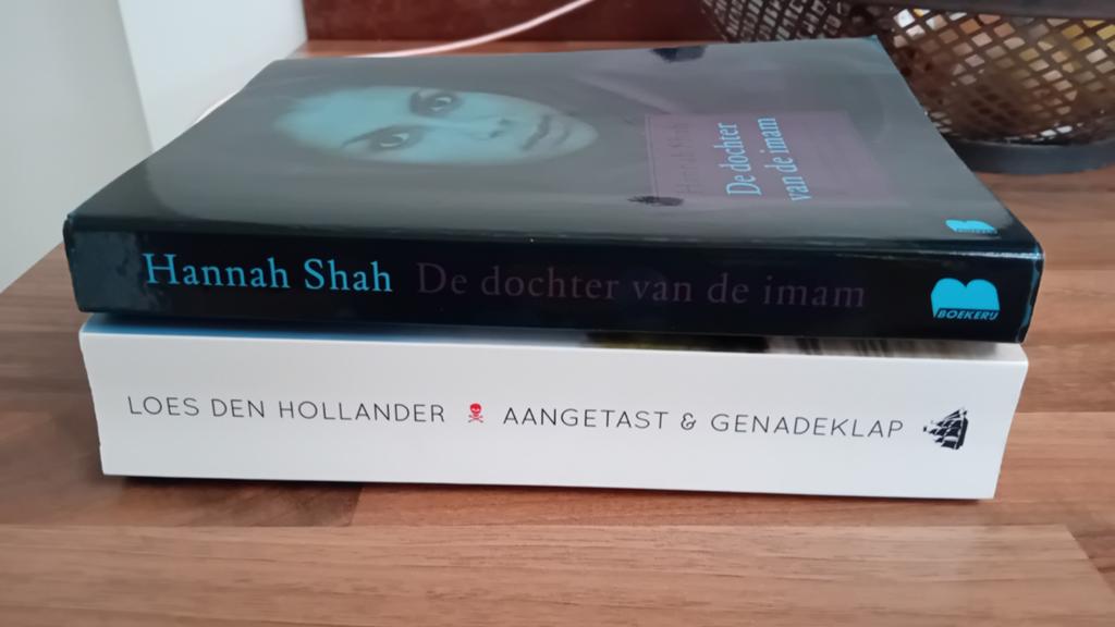 De dochter van de imam & Aangetast & Genadeklap - Boeken, Ophalen, Gelezen, Hannah Shah, Loes den Hollander, Nederland