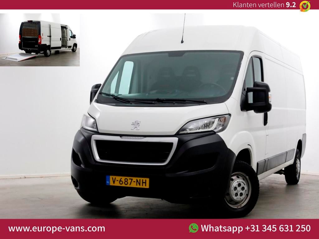 Peugeot Boxer 2.0 BlueHDI 130pk E6 L3H2 Navi/Camera Laadklep, Auto's, Bestelauto's, Voorwielaandrijving, Gebruikt, Euro 6, 4 cilinders