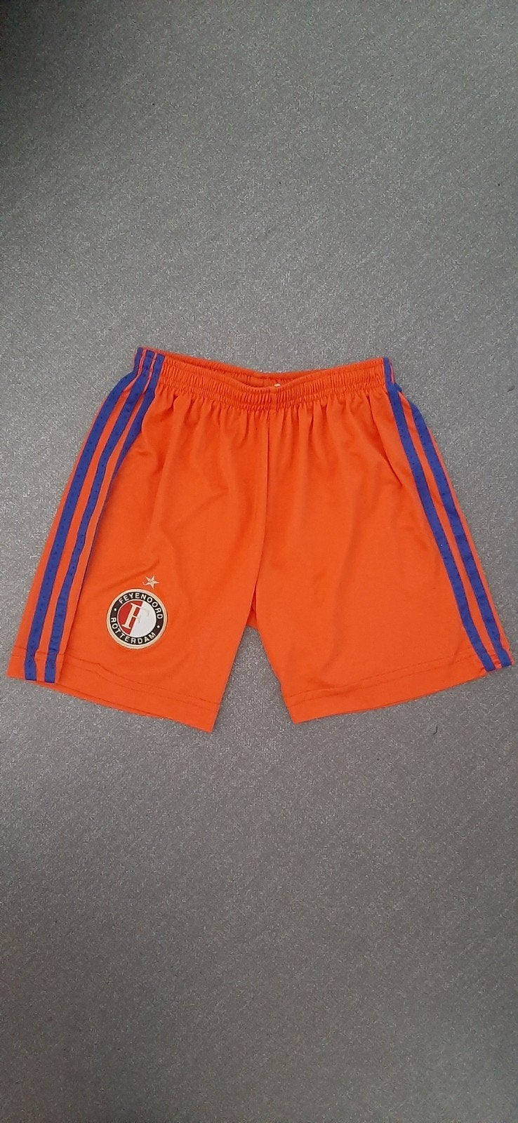 Feyenoord kinder voetbalbroekje - Oranje 13-14 jaar 158-164, Ophalen of Verzenden, Gebruikt, Feyenoord, Jongen of Meisje
