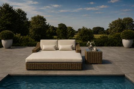 Luxe ligbedden exclusief design laatste twee op voorraad, Ophalen of Verzenden, Nieuw