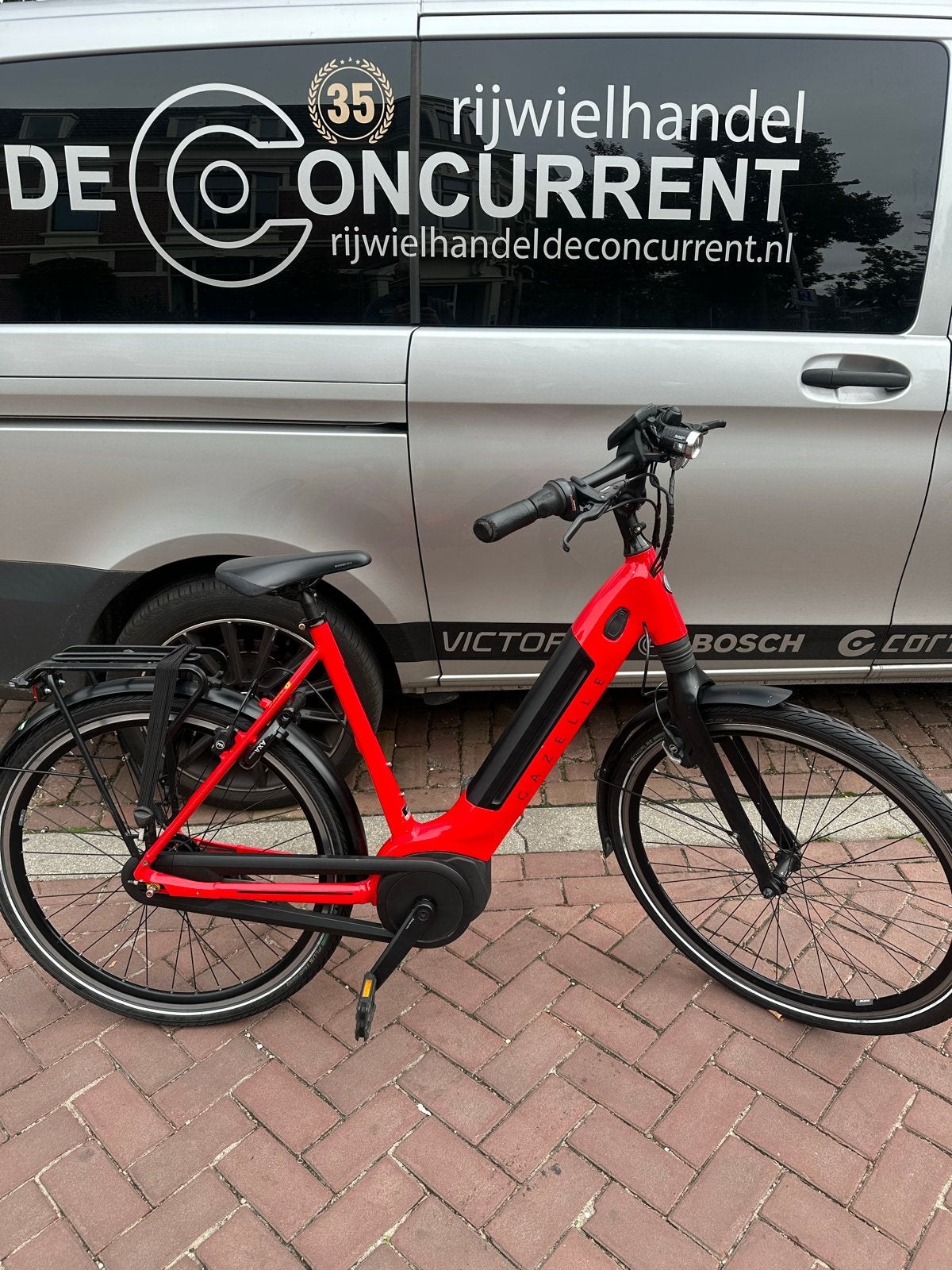 Gazelle Ultimate C8+ E-bike - 57cm, 500Wh accu, Ophalen, Gazelle, Gebruikt, Gazelle