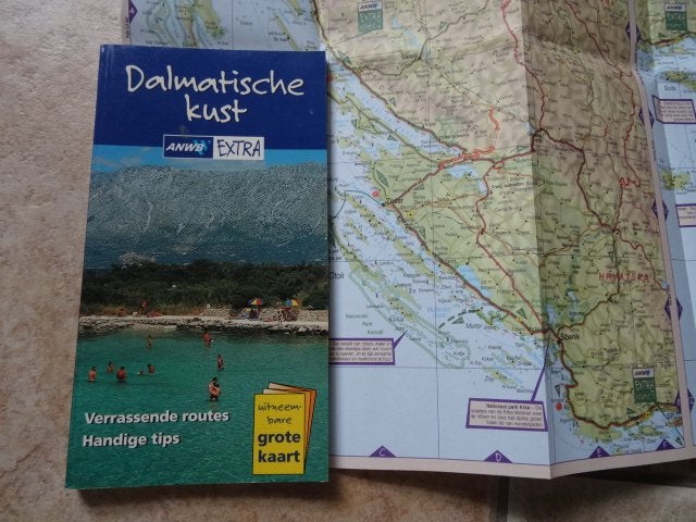 anwb extra reisgids Dalmatie (Kroatie) kust, Gelezen, Europa, Ophalen of Verzenden, Reisgids of -boek