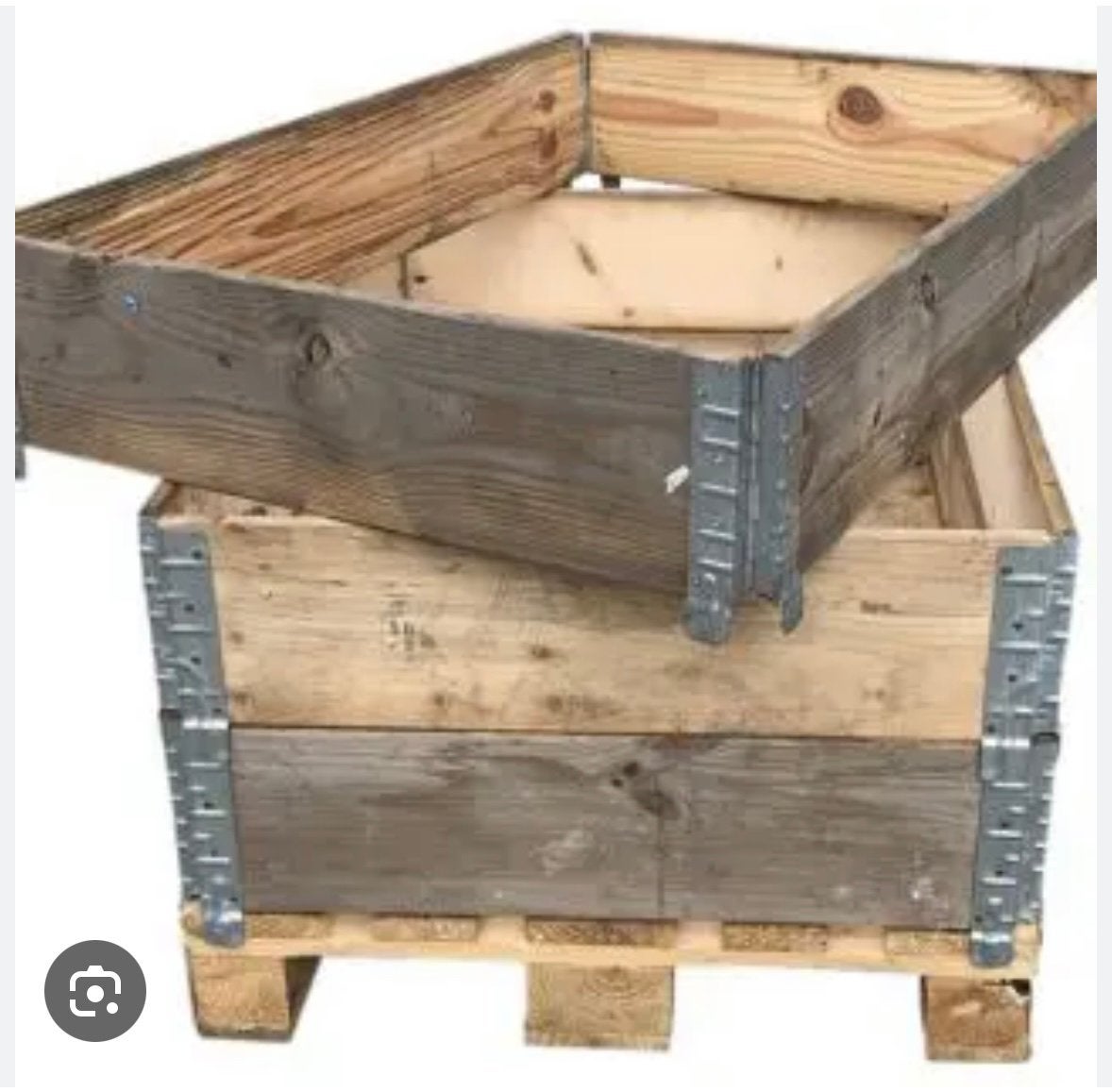 Moestuin bakken. Opzetranden, Ophalen, Minder dan 30 cm, Zo goed als nieuw, Rechthoekig
