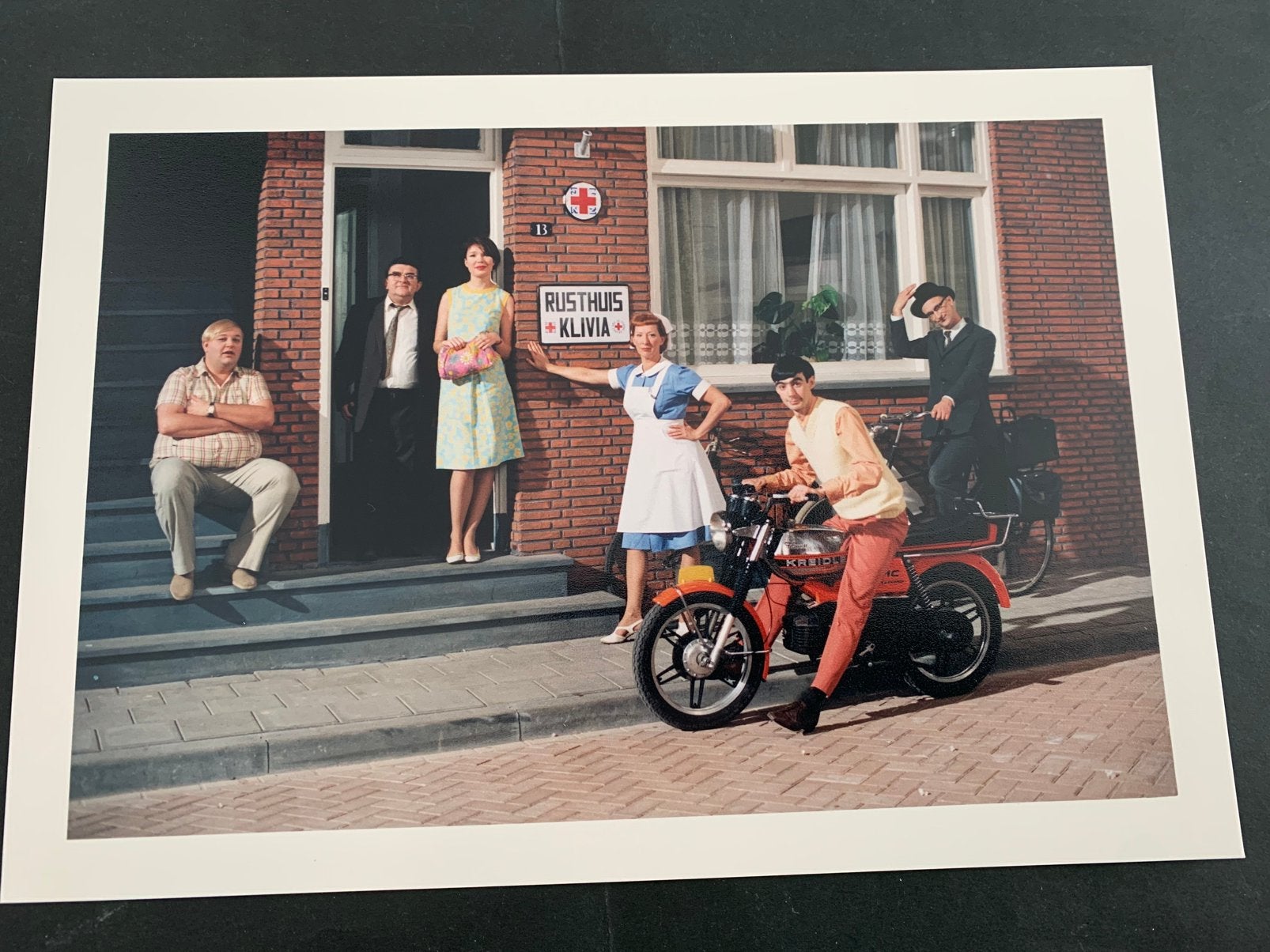 7 x foto Rusthuis Klivia Ja Zuster Nee Zuster Annie MG, Verzamelen, Verzenden, 1980 tot heden, Zo goed als nieuw, Foto