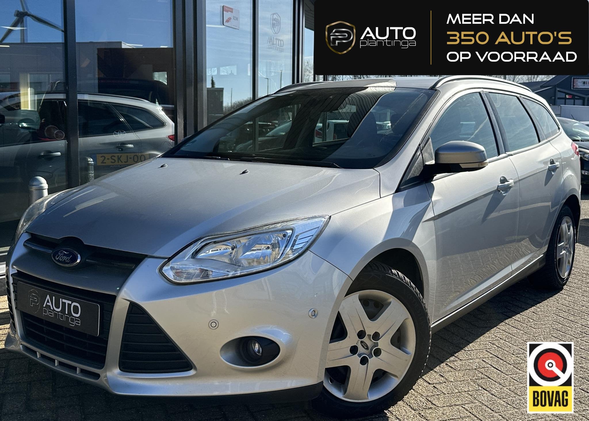 Ford Focus Wagon 1.0 EcoBoost Titanium 125PK | Onderhoudshis, Auto's, Euro 5, Gebruikt, Handgeschakeld, 1216 kg