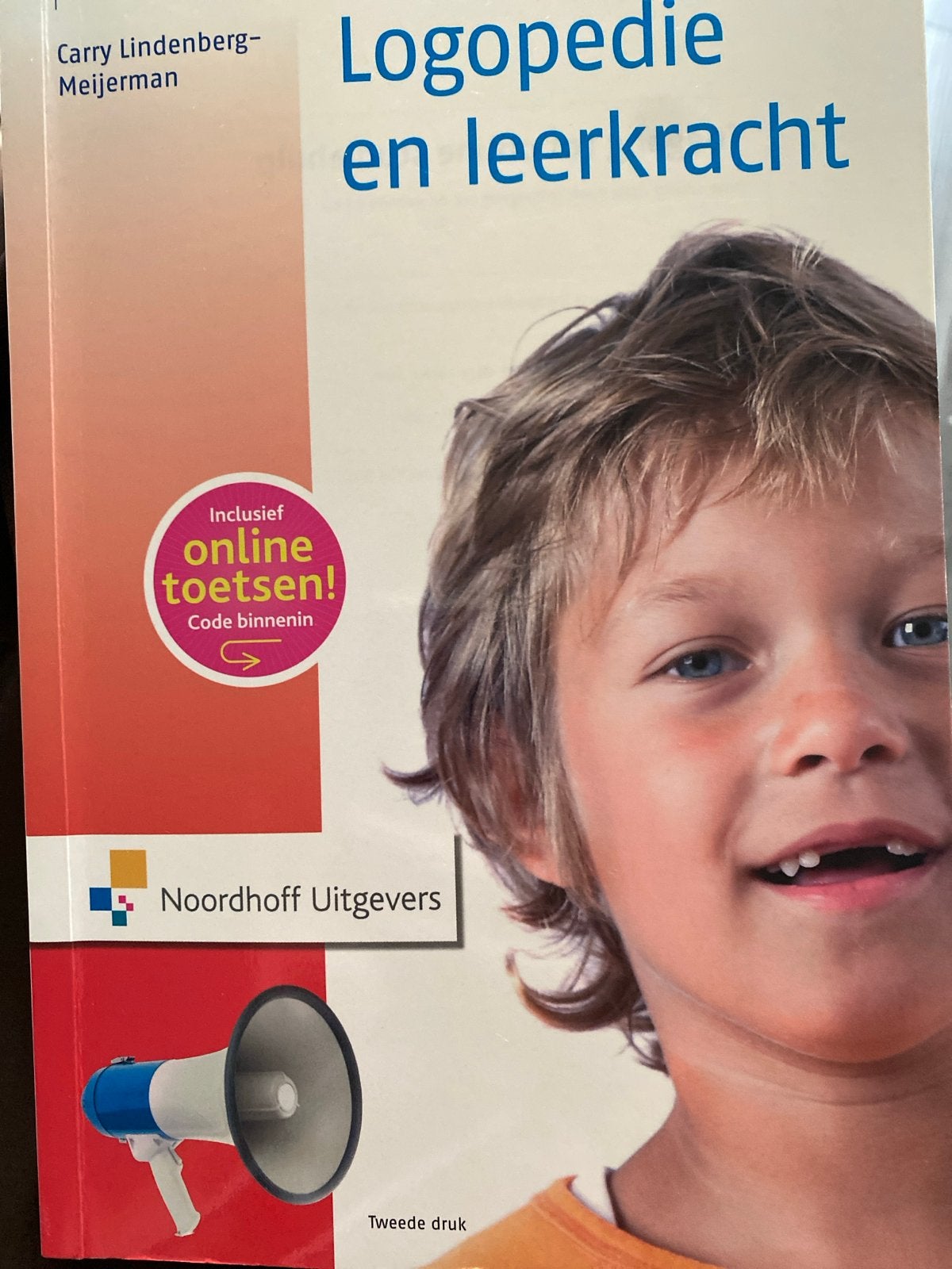 Logopedie en leerkracht - Inclusief online toetsen, Ophalen of Verzenden, Gamma, Zo goed als nieuw, HBO